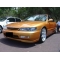Honda Accord (94-97) priekšējie lukturi, eņģeļ acis, melni